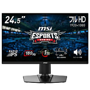 MSI(GGXAC) G255PF E2 Q[~Oj^[ m24.5^ /tHD(1920×1080) /Ch /180Hzn G255PFE2