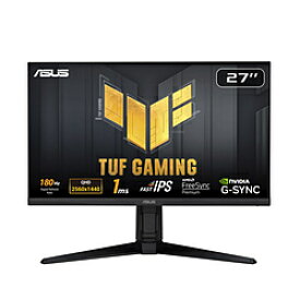 ASUS(エイスース) VG27AQL3A ゲーミングモニター TUF Gaming ［27型 /WQHD(2560×1440） /ワイド］ VG27AQL3A