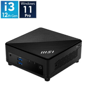 MSI(GGXAC) Cubi 5 12M-247JP fXNgbv mWindows11 Pro /intel Core i3 /F8GB /SSDF256GB /2024N4fn CUBI512M247JP