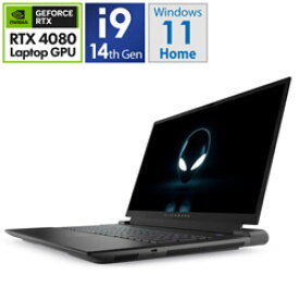 DELL(デル) NAM108-EHLBC ゲーミングノートパソコン Alienware m18 R2(RTX 4080) ダークメタリックムーン ［18.0型 /Windows11 Home /intel Core i9 /メモリ：32GB /SSD：2TB /無し /日本語版キーボード /2024年5月モデル］ NAM108EHLBC