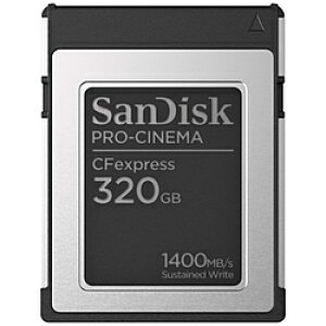 SanDisk(TfBXN) SanDisk PRO-CNEMA CFexpress Type-BJ[h 320GB SDCFEC-320G-JN4NN SDCFEC320GJN4NN