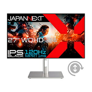 JAPANNEXT JN-27iB120Q-H-C6 USB-Cڑ Q[~Oj^[ m27^ /WQHD(2560×1440j /Ch /120Hzn JN27iB120QHC6