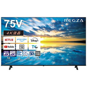 REGZAiOUj ter REGZA(OU) 75E350M m75V^ /BluetoothΉ /4KΉ /BSECS 4K`[i[ /YouTubeΉn 75E350M y͂wsz