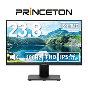 PRINCETON(vXg) USB-Cڑ PCj^[ ubN PTF-H241W-BK m23.8^ /tHD(1920×1080) /Ch /100Hzn PTF-H241W-BK