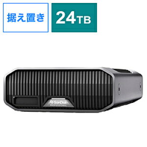 SANDISKPROFESSIONAL SDPHG1H-024T-SBAAD OtHDD ThunderboltiUSB-Cjڑ G-DRIVE PROJECT(MacΉ) m24TB /u^n SDPHG1H024TSBAAD
