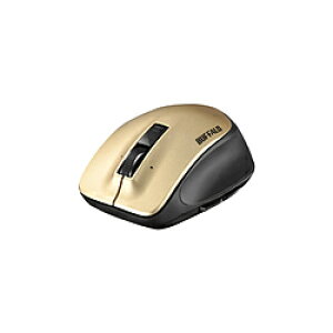 BUFFALO(�o�b�t�@���[�j BSMLW500MGD�i�S�[���h�j�@�������[�U�[�}�E�X �m2.4GHz�EUSB�EWin�^Mac�n BSMLW500M�V���[�Y �i5�{�^���E�S�[���h�j BSMLW500MGD
