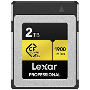 LEXAR LCXEXPR002T-RNENJ Lexar CFexpressJ[h Type-B 2TB GOLD LCXEXPR002TRNENJ
