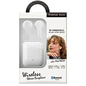 PGA ���S���C�����X�C���z�� Premium Style �}�b�g�z���C�g PG-BTE18TW6WH �m���C�����X(���E����) /Bluetooth�Ή��n PGBTE18TW6WH