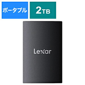 LEXAR LSL500X002T-RNBNJ OtSSD USB3.2 Gen2x2 USB-Cڑ[2TB /|[^u^] őǍ2,000MB/s ő发1,800MB/s m2TB /|[^u^n LSL500X002T-RNBNJ