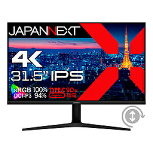 JAPANNEXT USB-CΉ Q[~Oj^[ JN-IPS315UHDR-C90W-HSP m31.5^ /4K(3840×2160j /Ch /60Hzn JNIPS315UHDRC90WH