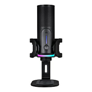 Streamplify MIC-PRO-192-RGB-ST-BK Q[~O}CN wbhzo̓3.5mm MIC PRO(Chrome/Mac/Windows11Ή) ubN [USB-C{USB-A] MICPRO192RGBSTBK