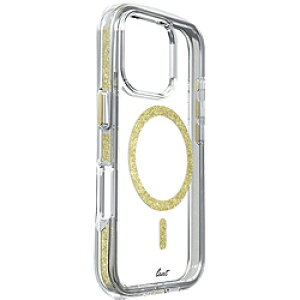LAUT iPhone 16 Pro �P�[�X LAUT AERO SPARKLE �N���X�^���S�[���h LIP24BASGD LIP24BASGD