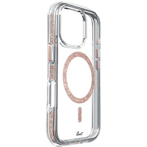 LAUT iPhone 16 Pro �P�[�X LAUT AERO SPARKLE �N���X�^���s���N LIP24BASP LIP24BASP