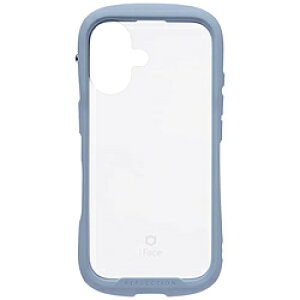 HAMEE iPhone2024 6.1inch iFace Reflection Frost �����K���X�N���A�P�[�X IP16IFACERFTFBL