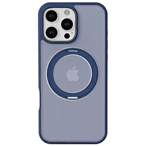TORRAS�g���X Torras - Ostand Pro case for iPhone 16 Pro�i6.3�C���`�j �m�l�C�r�[�u���[�n X00FX1773 X00FX1773