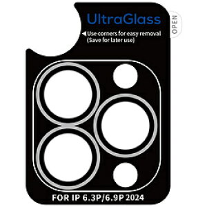 TORRAS�g���X Torras - UltraGlass Camera Lens Protection for iPhone 16 Pro / 16 Pro Max �i3��p �����Y�t�B�����j Silver X00FX2046 X00FX2046