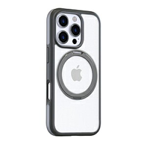 TORRAS�g���X Torras - Ostand R Fusion case for iPhone 16 Pro�i6.3�C���`�j �m�`�^���O���[�n X00FX1798 X00FX1798