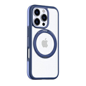 TORRAS�g���X Torras - Ostand R Fusion case for iPhone 2024 6.3inch �m Navy Blue �n Navy Blue X00FX1799 X00FX1799