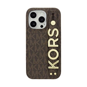 �}�C�P���R�[�X MICHAEL KORS - �X���� ���b�v �P�[�X �x���g�t iPhone 16 Pro �i6.3�C���`�j �P�[�X Brown MKSRBRWWPIP2463P MKSRBRWWPIP2463P