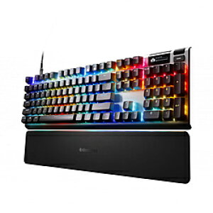 SteelSeries �Q�[�~���O�L�[�{�[�h�{���X�g���X�g(���s�b�h�g���K�[�Ή�) Apex Pro Gen 3(�p��z��) 64660J �m�L�� /USB�n 64660J