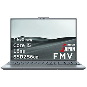 FUJITSU(xmʁj m[gp\R FMV LIFEBOOK PH50/J3 {̂̂ FMVP50J3H m16.0^ /Windows11 Home /intel Core i5 /F16GB /SSDF256GB /Office Home and Business /{ŃL[{[h /2024N10fn FMVP50J3H