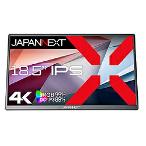 JAPANNEXT USB-Cڑ oCj^[ JN-MD-IPS185UHDR m18.5^ /4K(3840×2160j /Ch /60Hzn JNMDIPS185UHDR