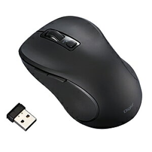 Nakabayashi �}�E�X (Chrome/Mac/Windows11�Ή�) �u���b�N MUS-RKF214BK �mBlueLED /����(���C�����X) /5�{�^�� /USB�n MUSRKF214BK