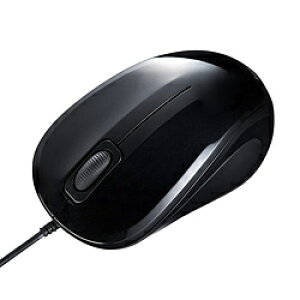 SANWA SUPPLY(�T�����T�v���C) �}�E�X SIAA�R��(Chrome/Mac/Windows11�Ή�) �u���b�N MA-YBSK315BK �mBlueLED /�L�� /3�{�^�� /USB�n MAYBSK315BK