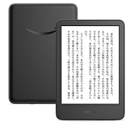 Amazon(アマゾン) B0CP31L73X Kindle (2024年発売)、6インチディスプレイ電子書籍リーダー、16GBストレージ、広告なし Kindle (第11世代) - 2024年発売 ブラック ［6インチ］ B0CP31L73X