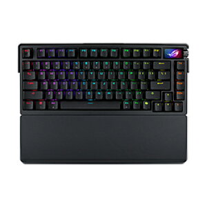 ASUS(�G�C�X�[�X) �Q�[�~���O�L�[�{�[�h�{���X�g���X�g ROG Azoth Extreme(�p��z��) �u���b�N ROG/AZOTH/EX/SNOW �m�L���E���C�����X /Bluetooth�EUSB�n ROGAZOTHEXSNOW [�U���s��] [����s��]