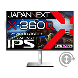 JAPANNEXT JN-27IPS360WQHDR-HSP USB-Cڑ Q[~Oj^[ X-360Q m27^ /WQHD(2560×1440j /Ch /144Hzn JN27IPS360WQHDRHSP