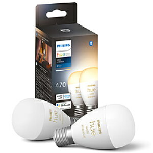 PHILIPS(�t�B���b�v�X) �z���C�g�O���f�[�V���� LED�d�� Philips Hue PH17WA2 �mE17 /��ʓd���` /40W���� /2�� /�L�z���^�C�v�n PH17WA2