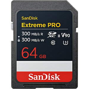 SanDisk(TfBXN) SDSDXDM-064G-JNJIP SanDisk ExtremePro SDXC UHS-IIJ[h 64GB SDSDXDM-064G-JNJIP mClass10 /64GBn SDSDXDM064GJNJIP