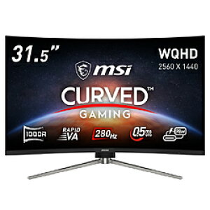 MSI(GGXAC) USB-CΉ Q[~Oj^[ MPG 325CQRXF m31.5^ /WQHD(2560×1440j /Ch /Ȗʌ^ /120Hzn MPG325CQRXF