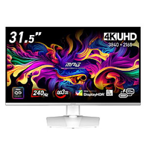 MSI(GGXAC) USB-CΉ Q[~Oj^[ MPG 321URXW QD-OLED m31.5^ /4K(3840×2160j /Chn MPG321URXWQDOLED