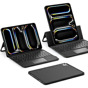 ESR 13C`iPad ProiM4jp px߉\ ucuΉ EL[{[hP[X ESR Ascend Keyboard Case iPad Pro 13 M4 ubN AscendKeyboardCase