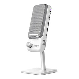 NZXT AP-PUMIC-W1 �Q�[�~���O�}�C�N �w�b�h�z���o�̓�3.5mm���� Capsule Elite(Mac/Windows11�Ή�) �z���C�g �mUSB�n APPUMICW1