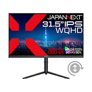 JAPANNEXT USB-Cڑ PCj^[ JN-IPS315Q-HSPC6 m31.5^ /WQHD(2560×1440j /Chn JNIPS315QHSPC6