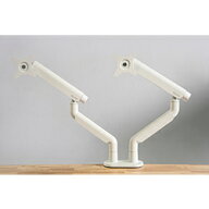 COFO モニターアーム [2画面 /17～40インチ] COFO無重力モニターアームPro(デュアル) マットホワイト CM-…