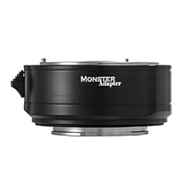 MONSTER MonsterAdapter 電子マウントアダプター LA-FE2 (ニコンFマウントレンズ → ソニーEマウント変換) AE/AF撮影可能 LAFE2