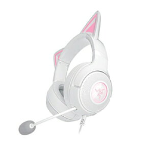 RAZER(���C�U�[) RZ04-04730600-R3M1 �Q�[�~���O�w�b�h�Z�b�g Kraken Kitty V2�u�l�R�~�~�v White �mUSB /���� /�w�b�h�o���h�^�C�v�n RZ04-04730600-R3M1 �ysof001�z [�U���s��] [����s��]
