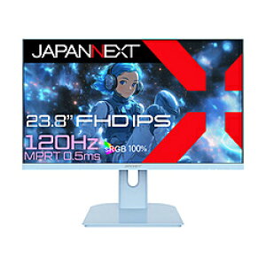 JAPANNEXT JN-IPS238G120F-BB Q[~Oj^[ (120Hz) xCr[u[ m23.8^ /tHD(1920×1080) /Chn JNIPS238G120FBB