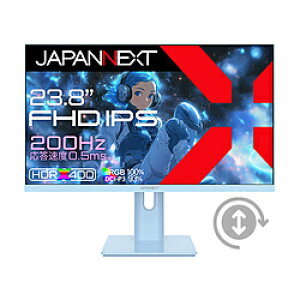 JAPANNEXT JN-IPS238G200F-HSP-BB Q[~Oj^[ (200Hz) xCr[u[ m23.8^ /tHD(1920×1080) /Chn JNIPS238G200FHSPBB