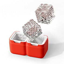 ZOKU ZOKU ユニークアイスボールメーカー 2pc ZOKU リュクス ZK-IBM-LUXE-RD ZK-IBM-LUXE