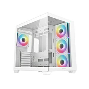 DEEPCOOL PCP[X [ATX /Micro ATX /Mini-ITX] CG530 4F WH zCg R-CG530-WHADA4-G-1 RCG530WHADA4G1