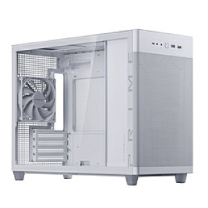 ASUS(GCX[X) PCP[X [Micro ATX /Mini-ITX] Prime AP201 Tempered Glass MicroATX Case (AP201 ASUS PRIME CASE TG WHITE EDITION) zCg AP201PRIMECASETGWH