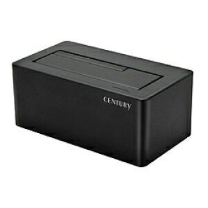 CENTURY(�Z���`�����[) CROSU32S HDD/SSD�X�^���h USB-C�{USB-A�ڑ� �����̂������� �R���p�N�g USB3.2 Gen2 �u���b�N �m3.5�C���`��2.5�C���`�Ή� /SATA /1��n CROSU32S �y864�z