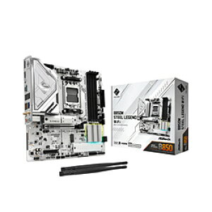ASRock(�A�X���b�N) �}�U�[�{�[�h(Socket AM5) B850M Steel Legend WiFi �mMicroATX�n B850MSTEELLEGENDWIFI [�U���s��] [����s��]