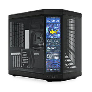 HYTE PCP[X [ATX /Micro ATX /Extended ATX /Mini-ITX] ubN Y70 Touch Infinite Black Y70TouchInfiniteBK