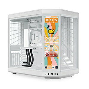 HYTE PC�P�[�X [ATX /Micro ATX /Extended ATX /Mini-ITX] �X�m�[�z���C�g Y70 Touch Infinite Snow White Y70TouchInfiniteSW